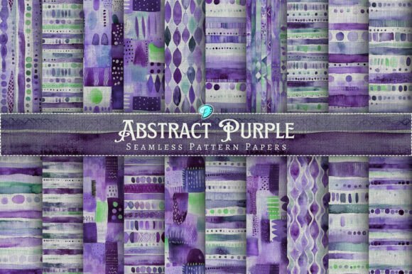 Abstract Purple Seamless Pattern Papers: Creative Uses and Practical Insights