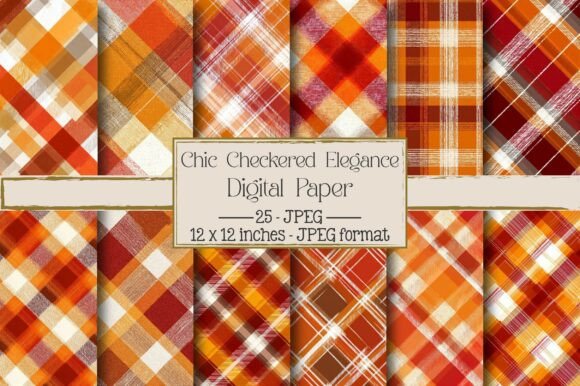 Chic Checkered Elegance