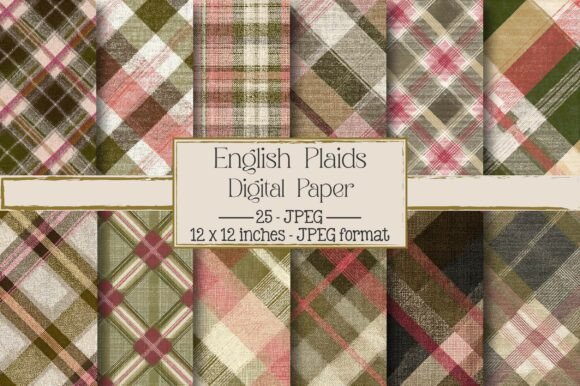 English Plaids: A Versatile Design Element for Creative Projects