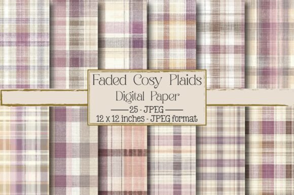 Faded Cosy Plaids – A Strategic Design Resource for Modern Creators